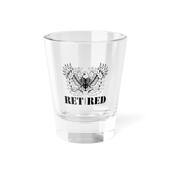 Army Chief Warrant Officer 5 (CW5) Eagle Rising (New Design) Retired Shot Glass, 1.5oz