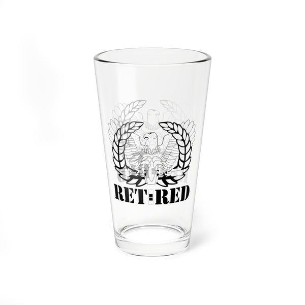 Army Chief Warrant Officer 2 (CW2) Eagle Rising Retired Pint Glass, 16oz