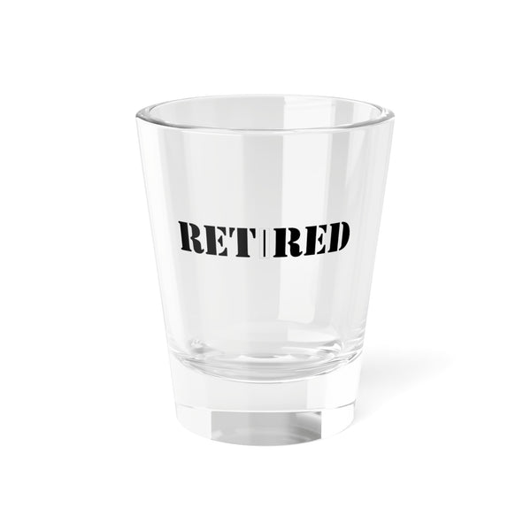 Army Chief Warrant Officer 5 (CW5) Retied Shot Glass, 1.5oz