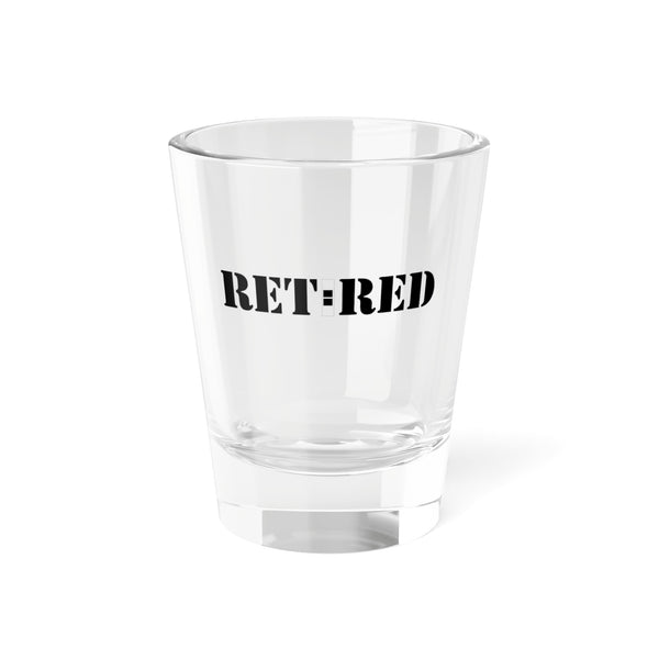 Personalized Army Chief Warrant Officer 2 (CW2) Retied Shot Glass, 1.5oz