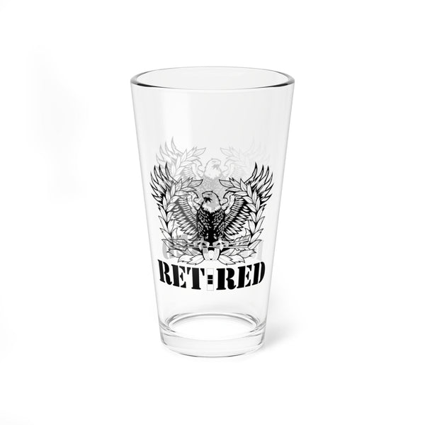 Army Chief Warrant Officer 2 (CW2) Eagle Rising (New Design) Retired Pint Glass, 16oz - ChiefsLab