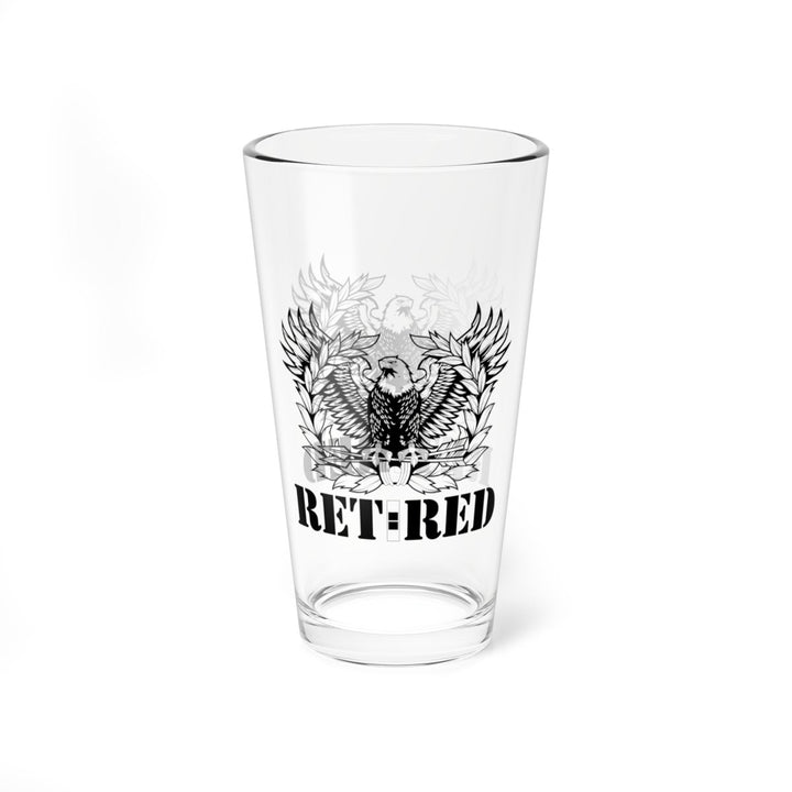 Army Chief Warrant Officer 2 (CW2) Eagle Rising (New Design) Retired Pint Glass, 16oz - ChiefsLab